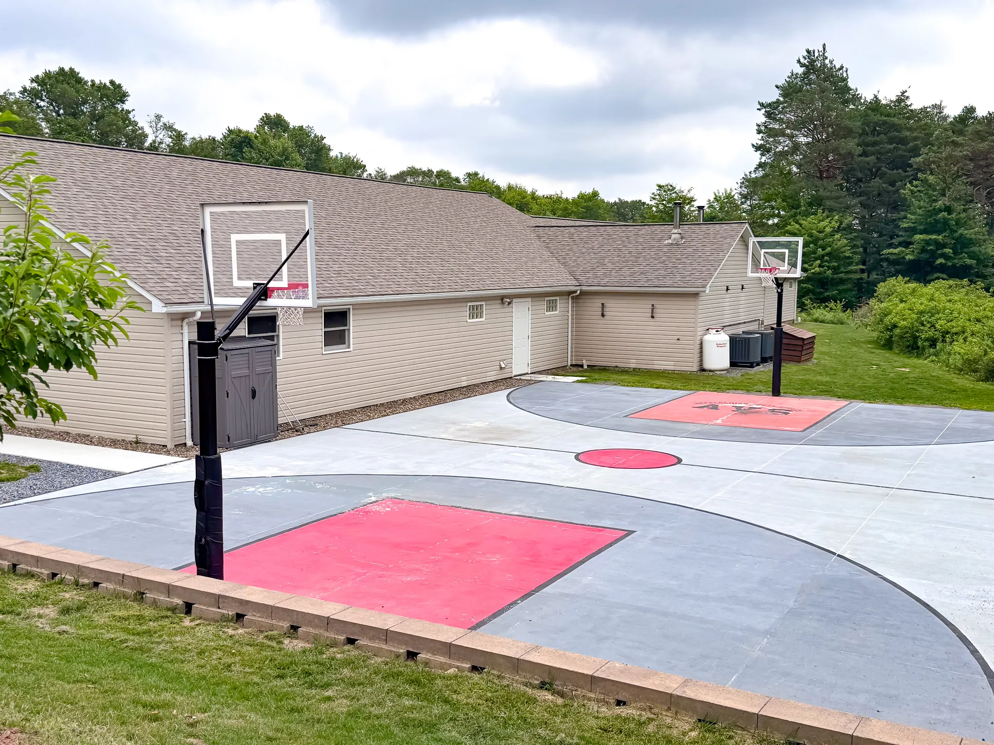 Basketball Court at Appalachian Youth Services